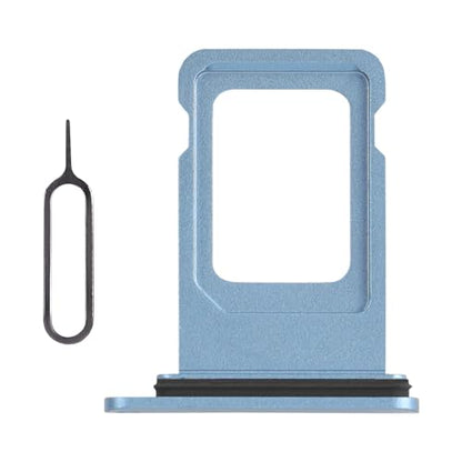 for iPhone XR Blue Single SIM Card Tray Slot Replacement
