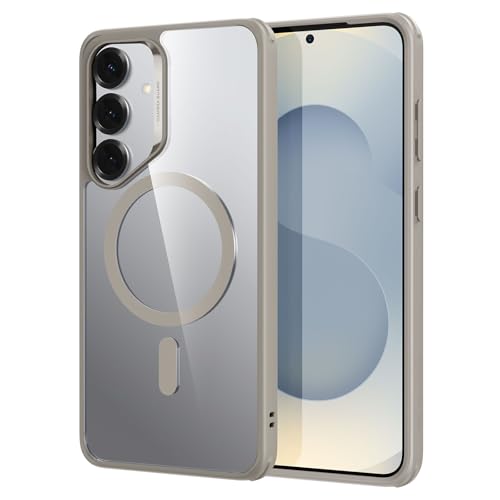 ESR for Samsung Galaxy S25 Plus Phone Case, Compatible with MagSafe, Magnetic Case for S25+ Plus, Military-Grade Protection, Yellowing Resistant, Classic Series, Clear Grey - color: Clear Grey, size: S25 Plus(6.7 inch)