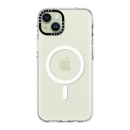 CASETiFY for iPhone 15 Plus Case - Impact Clear Compatible with MagSafe | Not Yellowing | 6.6 ft. 3X Military Grade Drop Protection | Clear - color: Clear, size: Iphone 15 Plus (6.7")