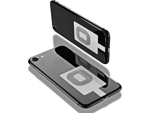 QI Wireless Receiver Charger Adapter for iPhone Slim Charging Card QI Wireless Charging Adapter QI Wireless Charger Receiver Compatible with iPhone 7, 7 Plus, 6, 6 Plus, 5, 5s, 5c