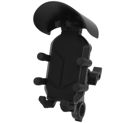 Motorcycle Phone Mount, Motorcycle Phone Holder with Vibration Dampener High Speed Secure Lock Anti Shake for ATV Bike 4.7 to 7.2in Smartphones