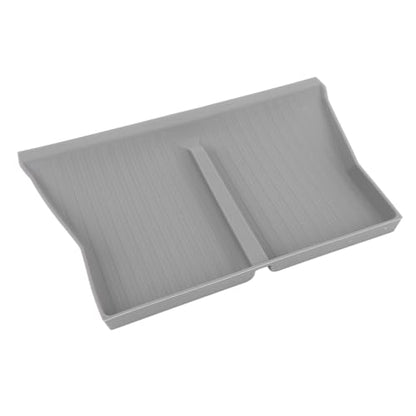 Center Console Wireless Charging Mat, Easy to Clean Anti Slip Silicone Pad, with Stable Charging for Car Interior Accessories (Grey W240004613) - color: Grey W240004613