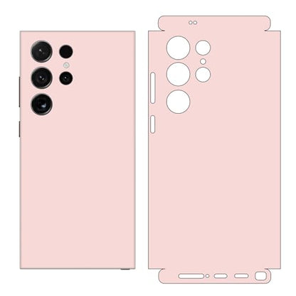 2 Pack Skin Wraps Compatible with Samsung Galaxy S24 Ultra (Pink) - color: Pink