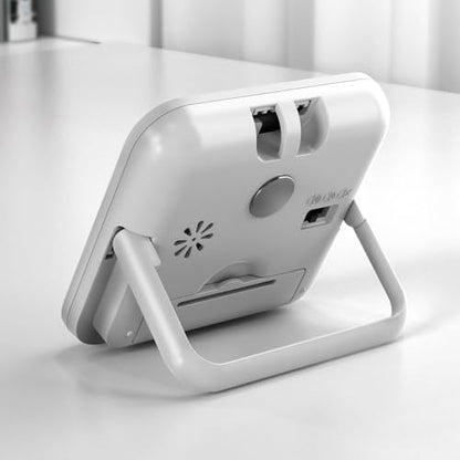 Digital Timer, LCD Display with Adjustable Volume Alarm, Countdown and Countup Modes, Strong Magnet and Foldable Stand, Battery Operated for Kitchen Study Gym and Daily Time Management - color: A