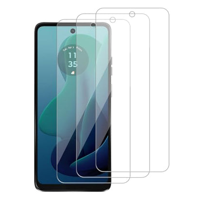 3 Pack for Motorola Moto G 5G (2024) / XT2417 Tempered Glass Screen Protector, Scratch-Proof, Bubble-Free,HD Transparent, 9H Hardness,Bubble Free,Case Friendly - size: Moto G 5G 2024 (3 Pack)
