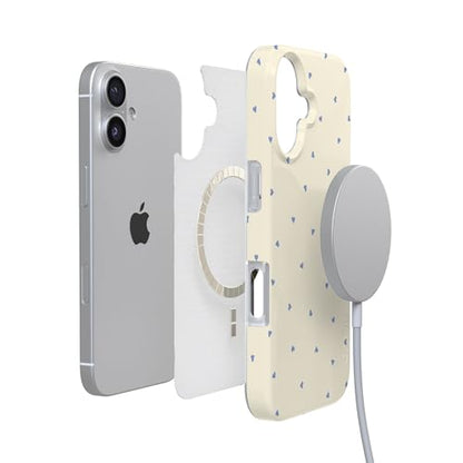 Casely iPhone 17 Case | Tiny Hearts | I'm Yours | Compatible with MagSafe | Classic Ultra Slim Design - color: I'm Yours | Tiny Hearts
