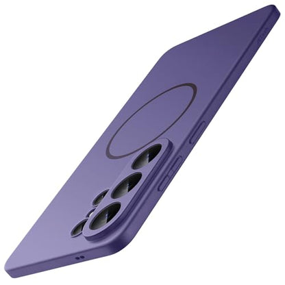 JETech Magnetic Slim Case for Samsung Galaxy S26 Ultra, Heron Purple | Compatible with MagSafe, Anti-Slip Grip, Full Camera Lens Protection, Ultra-Thin Lightweight, Matte Finish Phone Cover - color: Heron Purple, size: Galaxy S26 Ultra