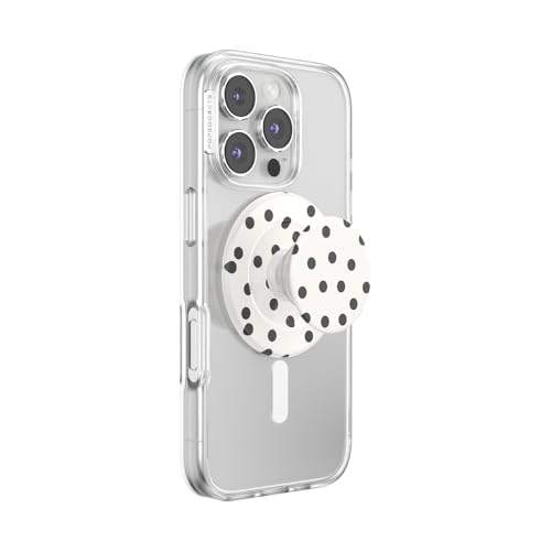 PopSockets Phone Grip for MagSafe, Magnetic Holder- Spotlight Dots - color: Spotlight Dots, style: MagSafe