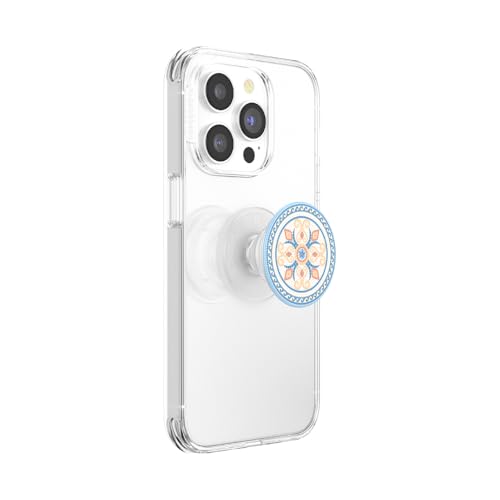 PopSockets Adhesive Phone Grip, Holder- Portifino Tile - color: Portofino Tile, style: Adhesive