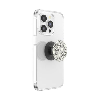 PopSockets Adhesive Phone Grip, Holder- Sunday Toss Cream - color: Sunday Toss
