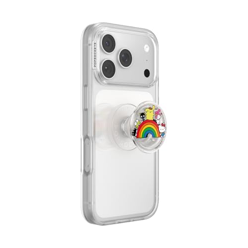 PopSockets Adhesive Phone Grip, Holder- Over The Rainbow - color: Over the Rainbow Hello Kitty Adhesive, style: Adhesive