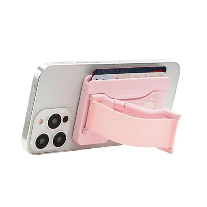 LOVEHANDLE Wallet for MagSafe + Kickstand - Light Pink - color: Pink
