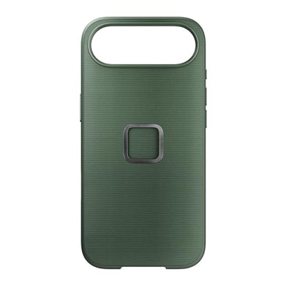 Peak Design Mobile Everyday Phone Case for iPhone 17 Pro Max, Sage, Slim Profile, Drop Protection, Weatherproof Fabric Shell, SlimLink Connects to Mobile Mounts & Gear - color: Sage, style: Everyday Case