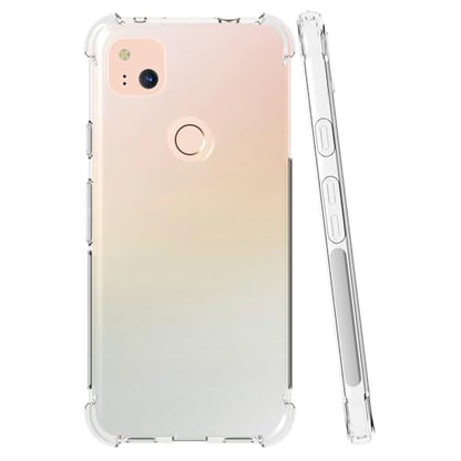 Case for Google Pixel 4A (Not Fit for Pixel 4A 5G) G025J, GA02099 Case, Soft Clear TPU Phone Cases, Slim Silicone Protective Shockproof Transparent Cover for Google Pixel 4A Crystal Clear