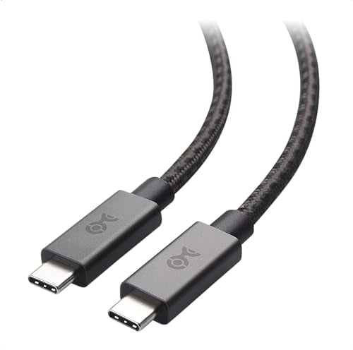 Cable Matters Braided Long USB C Cable, Up to 100W Charging, 10ft, Gary