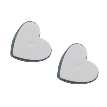 Phone Charm Hook Adhesive Phone Finger Grip Hook, Heart Shaped - color: Matte Black