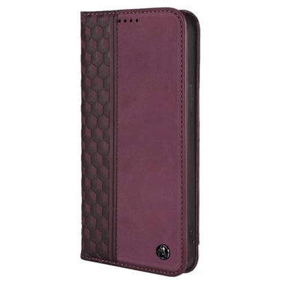 Wallet Case for Samsung Galaxy S26 5G 6.3 inch 2026 - PU Leather Flip Cover with Card Holder Slots, Strong Magnetic Folio Kickstand Phone Case, Wine Red - color: Wine Red, size: Samsung Galaxy S26 6.3"