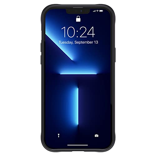 Pelican Ranger Series - iPhone 13 Case [Wireless Charging Compatible] Protective Phone Case with Anti-Scratch Tech [15ft MIL-Grade Drop Protection] Slim Rugged Cover for iPhone 13 - Black - color: Ranger Black