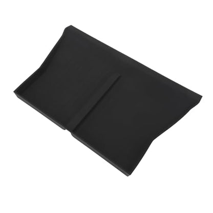 Center Console Wireless Charging Mat Anti Slip Design Easy to Clean Silicone Pad for Cars Stylish Interior Accessories (Black W240004607) - color: Black W240004607