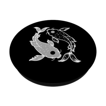 Pisces Yin and Yang Symbol PopSockets Adhesive PopGrip - style: Adhesive PopGrip