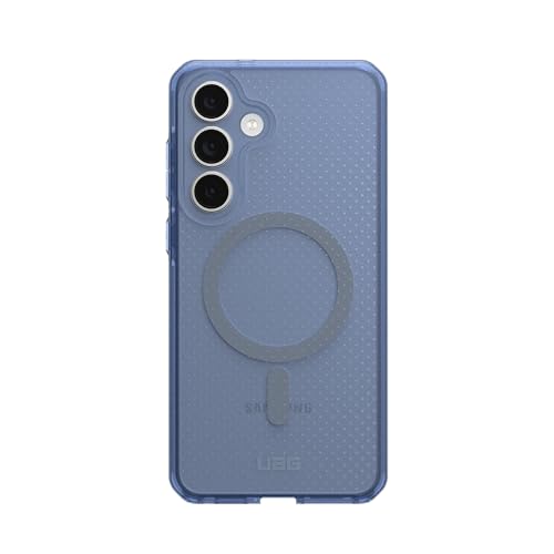 URBAN ARMOR GEAR UAG Designed for Samsung Galaxy S25 FE Case Dot - Magnetic Charging Compatible Rugged Military Grade MIL-STD Protective Cover, Cloud Blue - color: Dot - Cloud Blue
