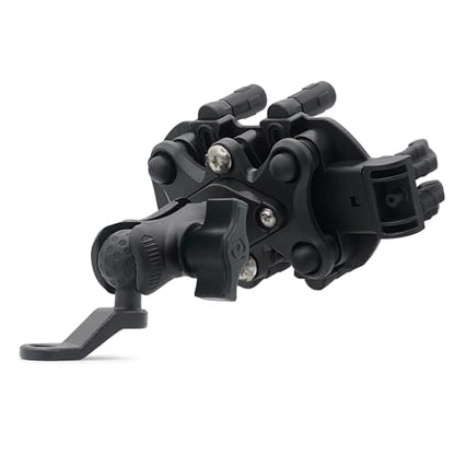 Shkalacar Motorcycle Phone Holder with Vibration Dampener, 360° Adjustable Rotation, Anti-Theft Motorcycle Phone Mount Cellphone Holder, Cell Phone Holder Motorbike Mount