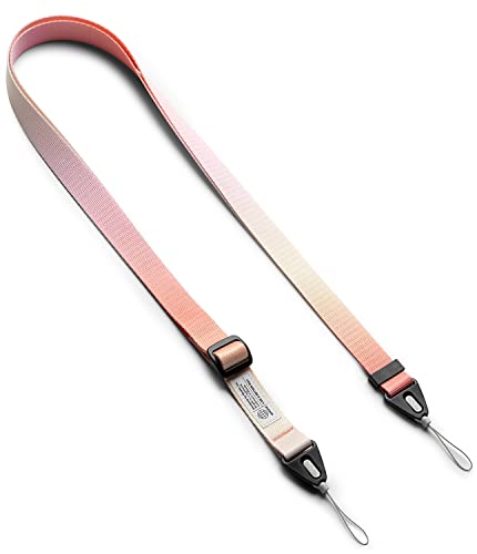 Ringke Phone Lanyard for iPhone 17 Pro Max and Most Smartphones [One-Touch Buckle] Shoulder Strap Adjustable Sturdy Universal Phone Crossbody Neck Lanyard for Travel Essentials - Aloha Sunset - color: Aloha Sunset