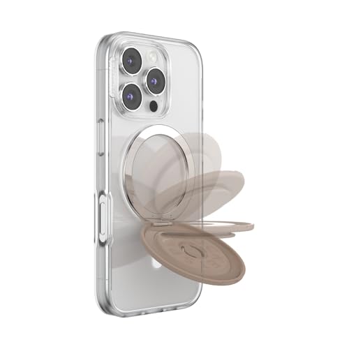 PopSockets Kick-Out Grip for MagSafe, Kickstand- Latte - color: Latte, style: MagSafe Kick-Out