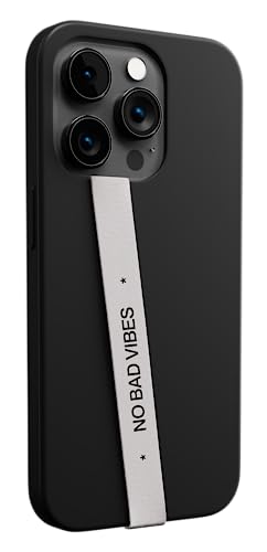 Phone Loops: Non-Elastic Phone Grip, Phone Strap, Phone Holder for Hand - Small, Light and Discreet Phone Loop Cell Phone Holder for Hand - Phone Finger Holder - color: Fabric: Vibes