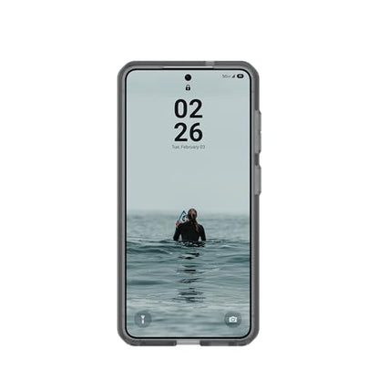 URBAN ARMOR GEAR UAG for Samsung Galaxy S26 Case 6.3" Dot - Magnetic Charging Compatible Transparent Transparent Rugged Military Drop Tested Protective Cover, Ash - color: Dot - Ash