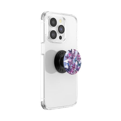 PopSockets Adhesive Phone Grip, Holder- Flutterby - color: Flutterby, style: Adhesive