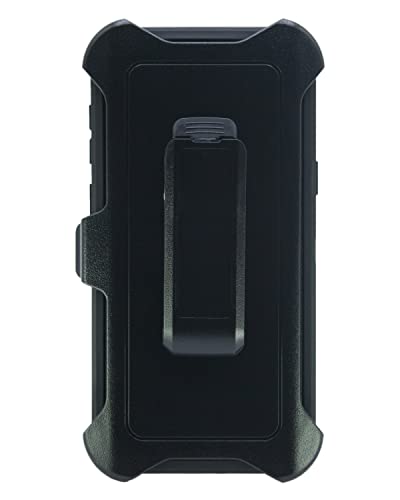 Case for Galaxy S9 (5.8") Heavy Duty Full Body Military Grade Drop Protection Carrying Cover Holder | Holster for Men Belt with Clip Stand – Black/Black