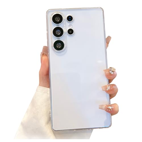Compatible with Samsung Galaxy S25 Ultra Clear Case（Only）.Cover for S25 Ultra. Glossy Slim Thin Soft funda capa para for Galaxy S25 Ultra 6.9 inch.Not MagSafe (Clear) - color: Clear