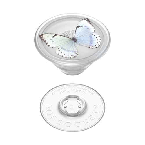 PopSockets Adhesive Phone Grip, Holder- Whisper Moth - color: Whisper Moth, style: Adhesive