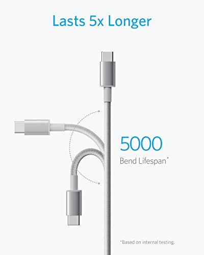 Anker USB A to USB C Cable, USB to USB C Cable (2-Pack, 6 ft, Silver) - color: sliver, size: 6ft