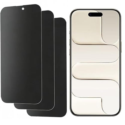 3 Pack Matte Privacy Screen Protector for iPhone Air 6.5 Inch - size: iPhone Air