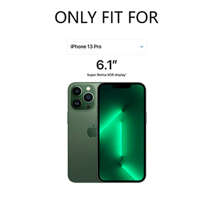 1PC Clear Soft TPU Silicone Case for iPhone 13 Pro | Clear Flexible Back Cover Made of Soft TPU/Silicone Rubber with Precise Rear Camera Cutouts - color: For iPhone 13 Pro
