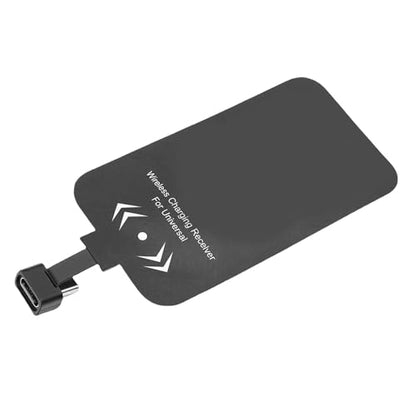 Wireless Charging Receiver, Ultra Thin USB C Wireless Charger Receiver Module, Works with All Charging Pads, Upgrade for and USB Type C Phones