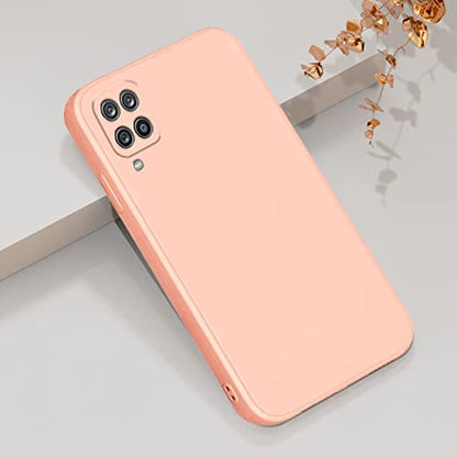Soft Silicone Protective Case for Samsung A42 5G (Pink) | Matte Soft Touch for Samsung Galaxy A42 5G Phone Case Silicone Slim Cute Anti-Fingerprint Elegant Cover Shockproof Aesthetic - color: Pink
