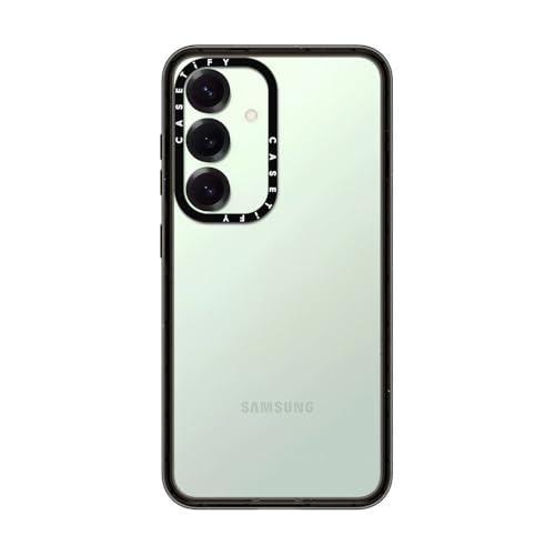 CASETiFY for Galaxy S25 Case - Impact Clear Black | 8.2 ft. 4x Military Grade Drop Protection | Black - color: Clear Black, size: Galaxy S25 (6.2")