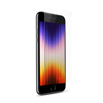 PureGear Maximum Clarity HD Tempered Glass Screen Protector for Apple iPhone SE (2020) (2022), 8, iPhone 7, 6s, Touch + Precision, Case Friendly Fit, Lifetime Replacement (Installation Tray Included) - style: iPhone 7