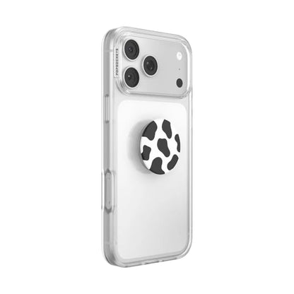 PopSockets Adhesive Phone Grip, Holder- Cow Print - color: Cow, style: Adhesive
