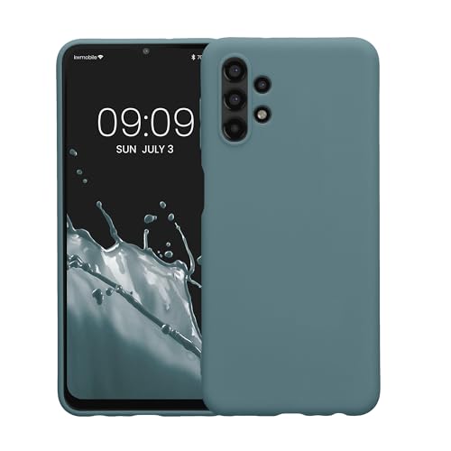 kwmobile Case Compatible with Samsung Galaxy A13 4G Case - Soft Slim Protective TPU Silicone Cover - Antique Stone - color: Antique Stone, size: Galaxy A13 4G