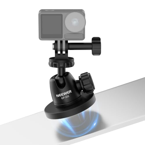 NEEWER Basics Magnetic Action Camera Mount for Car Video Recording, GP-101 - style: GP-101
