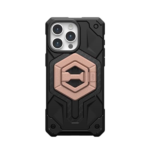 URBAN ARMOR GEAR UAG Magnetic Phone Ring Stand Compatible with MagSafe Magnet, Removable Metal Finger Ring Grip & 360 Rotation Adjustable Kickstand for iPhone 17, Galaxy S26, Nude
