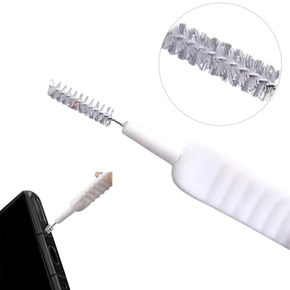14Pcs/Set Gold Anti Dust Plugs Metal Cover for iPhone 14 13 12 11 X XS XR 8 7 SE Plus Pro Max, 2Pcs Lightning Charging Port Dust Caps Protector with 12Pcs Clean Brush