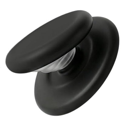 MOROCK Grip for Kindle with Kickstand and Magnetic Stand, Soft Silicone Magnetic Finger Grip for Kindle, iPhone and Smartphone, Cute Magnetic eReaders Holder, Black - color: Black