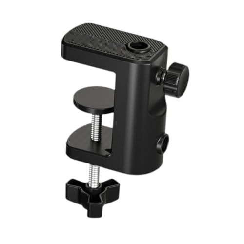 Rotating Holder Table Mount Clamp Mi Holder Base Mounting Accessory pp Material Suitable for Work Bedside