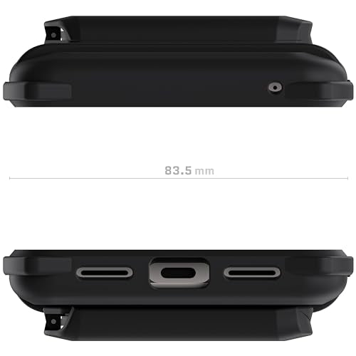 Ghostek Exec Pixel 8 Pro Wallet Case, Detachable Magnetic Credit Card Holder, Kickstand, Compatible with Wireless Charging (6.7 Inch, Black) - color: Black, size: Pixel 8 Pro