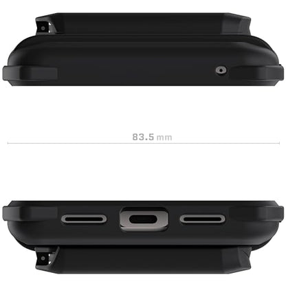 Ghostek Exec Pixel 8 Pro Wallet Case, Detachable Magnetic Credit Card Holder, Kickstand, Compatible with Wireless Charging (6.7 Inch, Black) - color: Black, size: Pixel 8 Pro